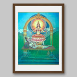 Tripura Sundari - High Quality Print of Artwork by Pieter Weltevrede - Sagar World