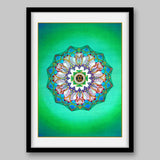 Tripura Sundari Yantra – High Quality Print of Artwork by Pieter Weltevrede - Home Decor - Sagar World