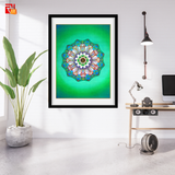 Tripura Sundari Yantra – High Quality Print of Artwork by Pieter Weltevrede - Home Decor - Sagar World
