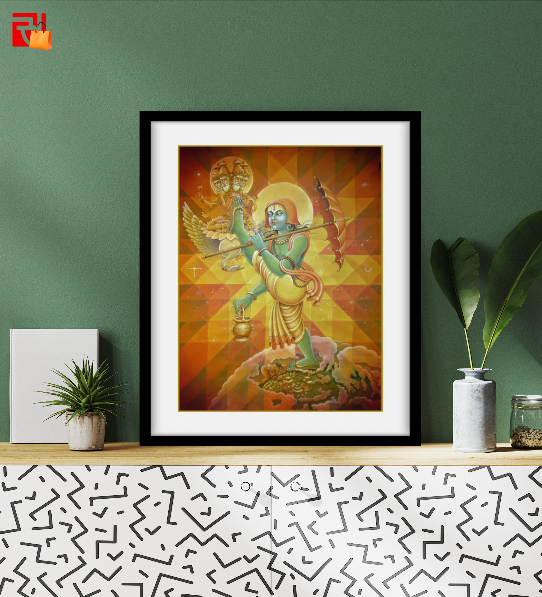 Vaman 2 - High Quality Print of Artwork by Pieter Weltevrede - Sagar World