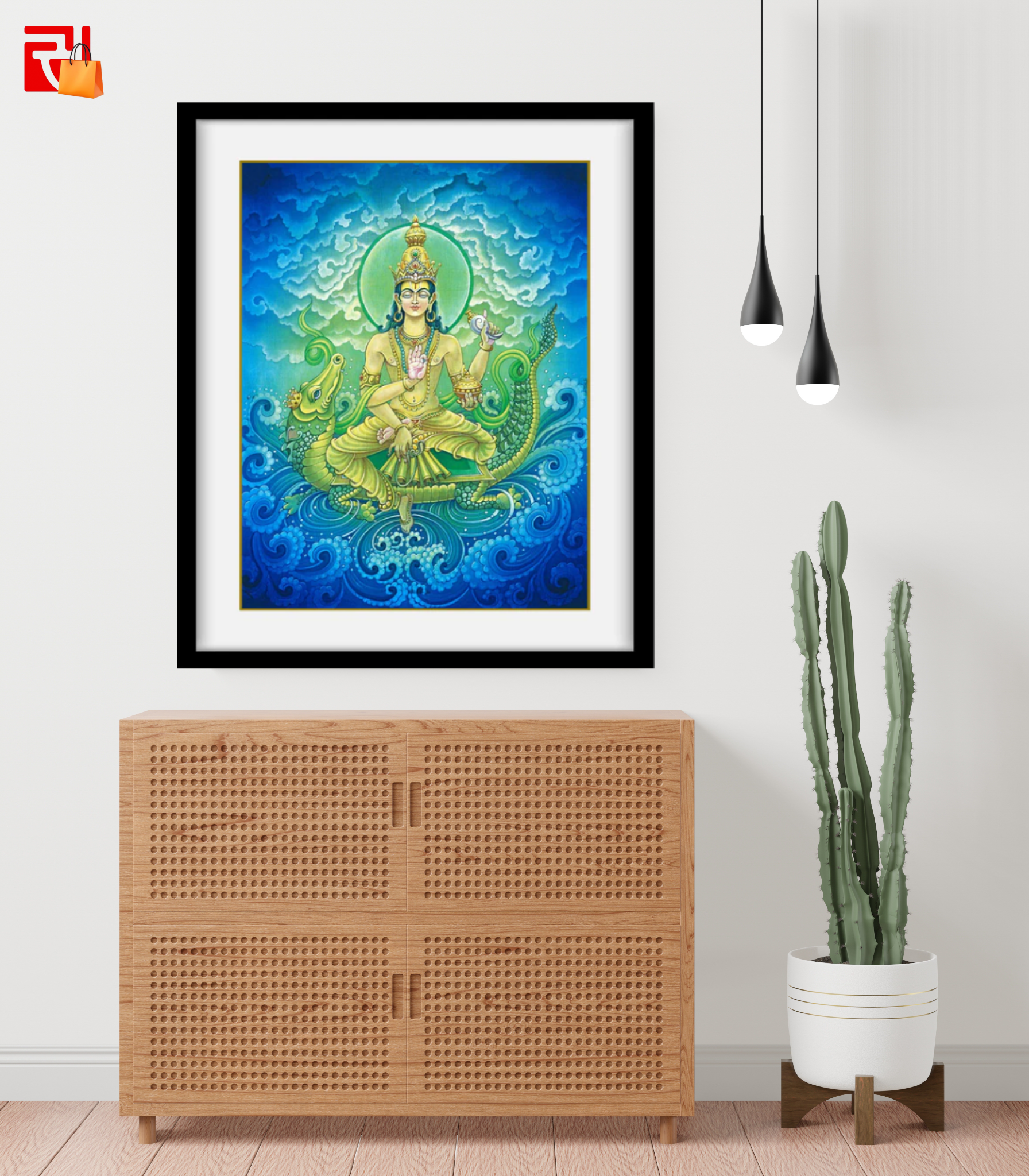 Varun Dev – High Quality Print of Artwork by Pieter Weltevrede - Sagar World