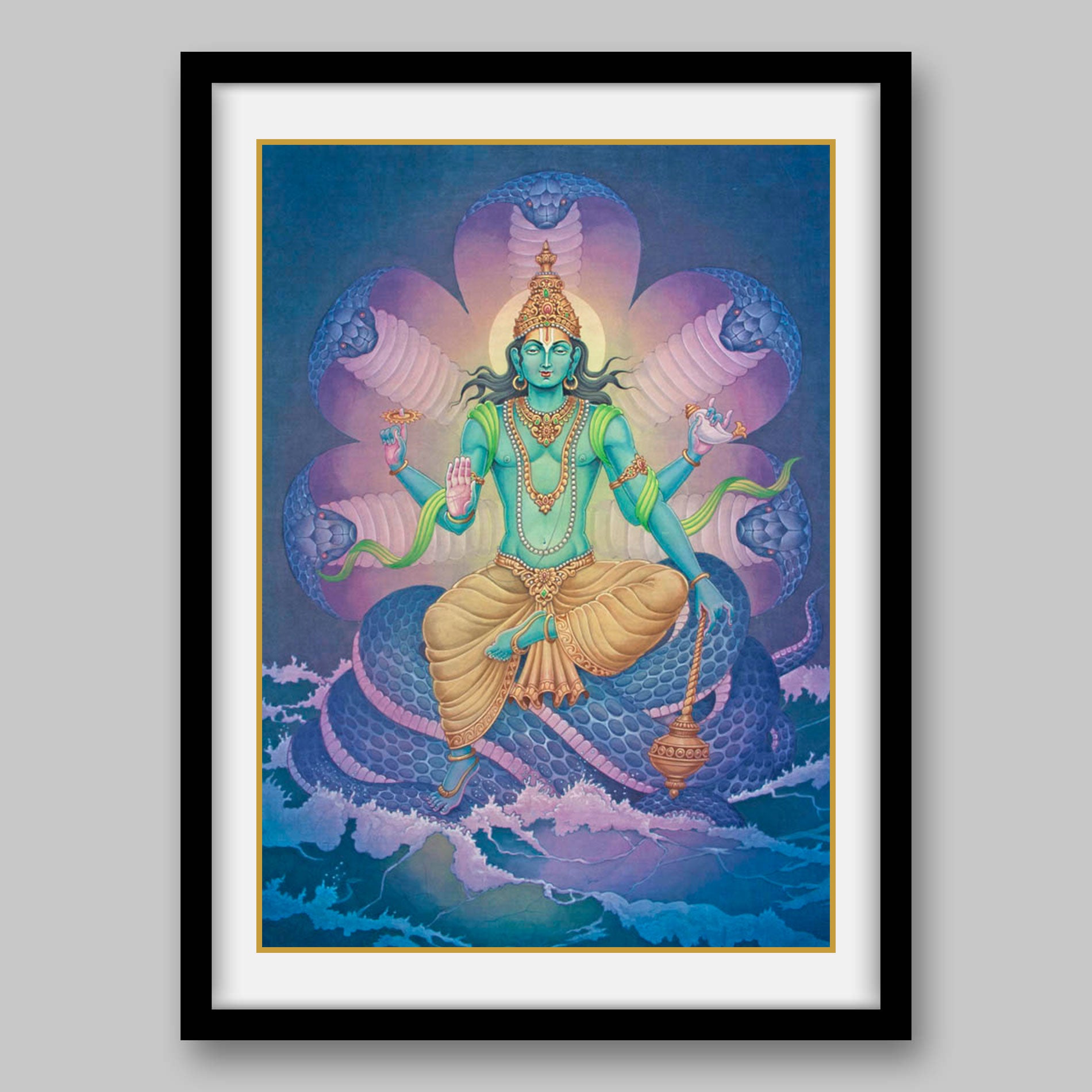 Vishnu – High Quality Print of Artwork by Pieter Weltevrede - Sagar World