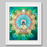 Vishnu Granthi Yantra - High Quality Print of Artwork by Pieter Weltevrede - Sagar World