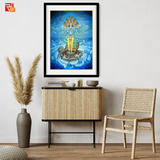 Vishnu – High Quality Print of Artwork by Pieter Weltevrede - Sagar World