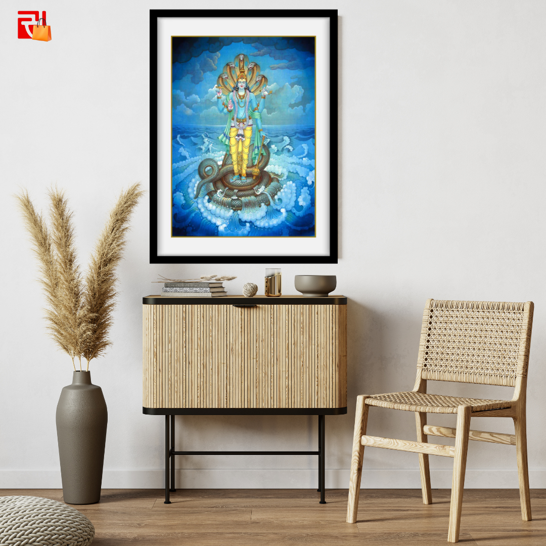 Vishnu – High Quality Print of Artwork by Pieter Weltevrede - Sagar World