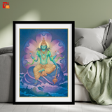 Vishnu – High Quality Print of Artwork by Pieter Weltevrede - Sagar World