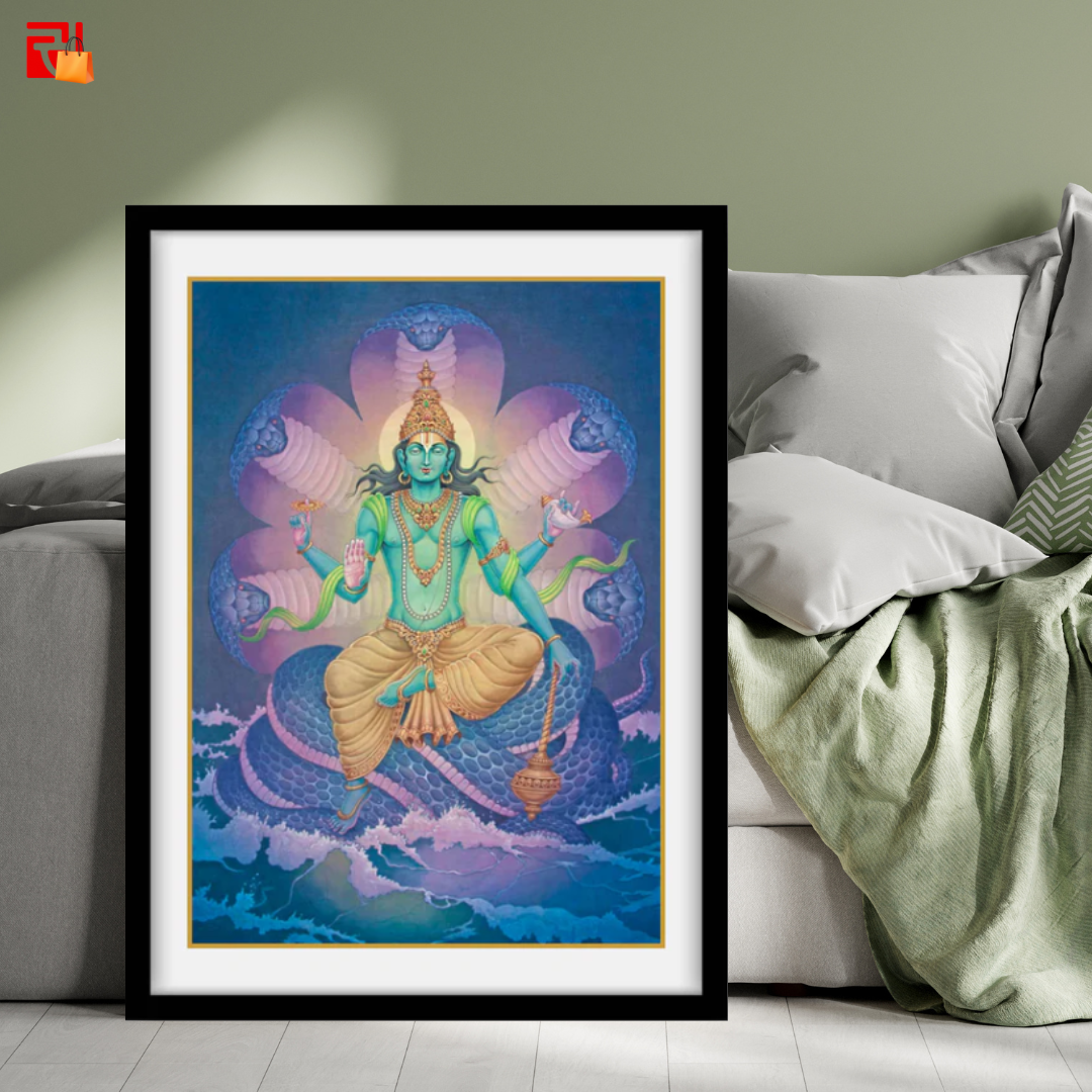 Vishnu – High Quality Print of Artwork by Pieter Weltevrede - Sagar World