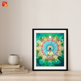 Vishnu Granthi Yantra - High Quality Print of Artwork by Pieter Weltevrede - Sagar World
