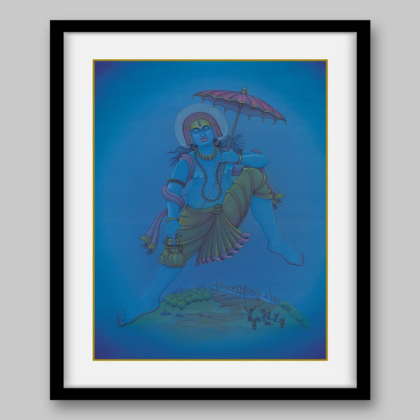 Vamana – The Dwarf Priest – High Quality Print of Artwork by Pieter Weltevrede - Sagar World