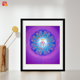 Vishuddha Chakra – High Quality Print of Artwork by Pieter Weltevrede - Home Decor - Sagar World