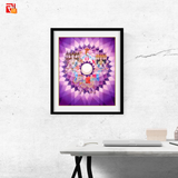 Vishuddha Chakra – High Quality Print of Artwork by Pieter Weltevrede - Home Decor - Sagar World