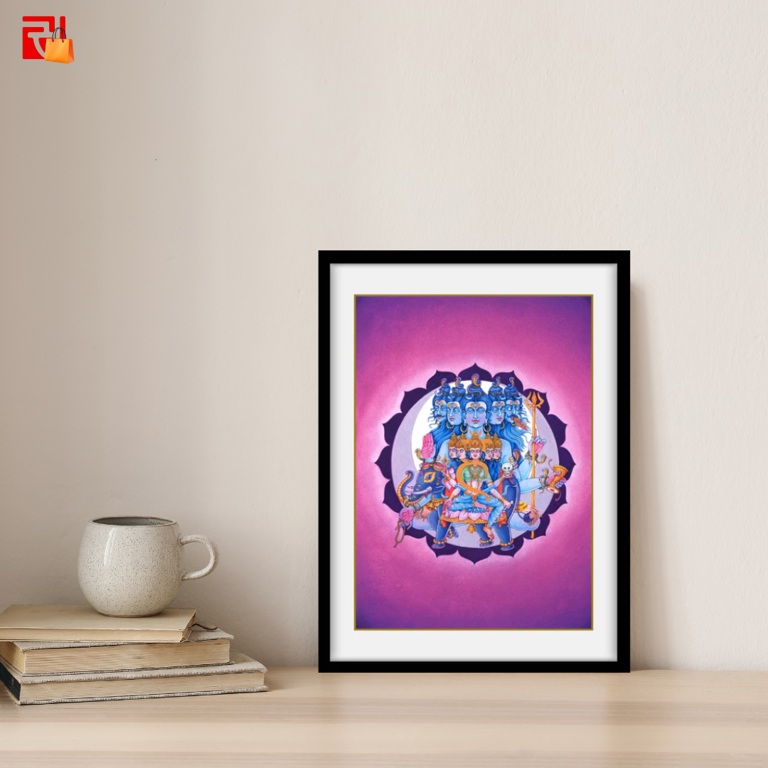 Vishuddha Chakra – High Quality Print of Artwork by Pieter Weltevrede - Home Decor - Sagar World