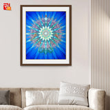 Moon Yantra - High Quality Print of Artwork by Pieter Weltevrede - Home Decor - Sagar World