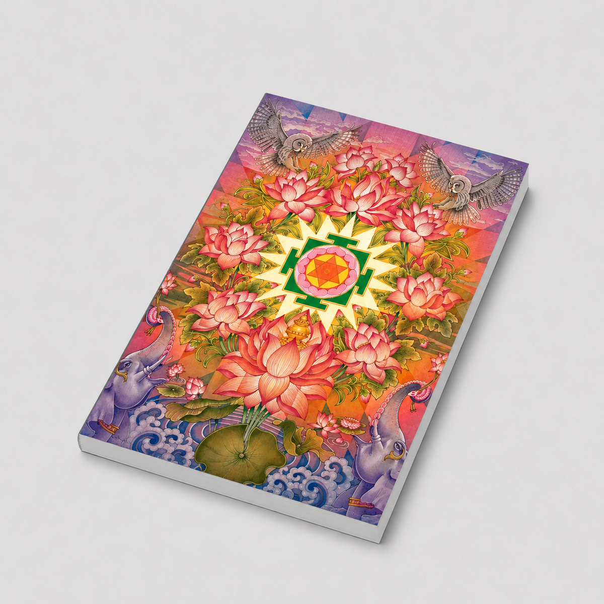 Laxmi Yantra Notebook | A symbol for Prosperity, Abundance, Fortune & Positive Intentions