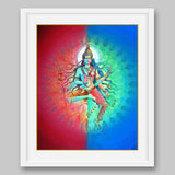 Ardhanarishwara – High Quality Print of Artwork by Pieter Weltevrede