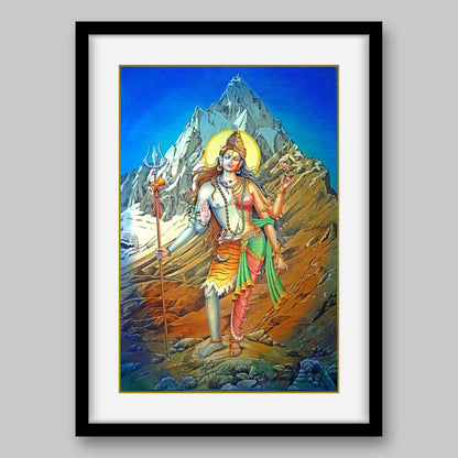 Ardhanarishwara – High Quality Print of Artwork by Pieter Weltevrede