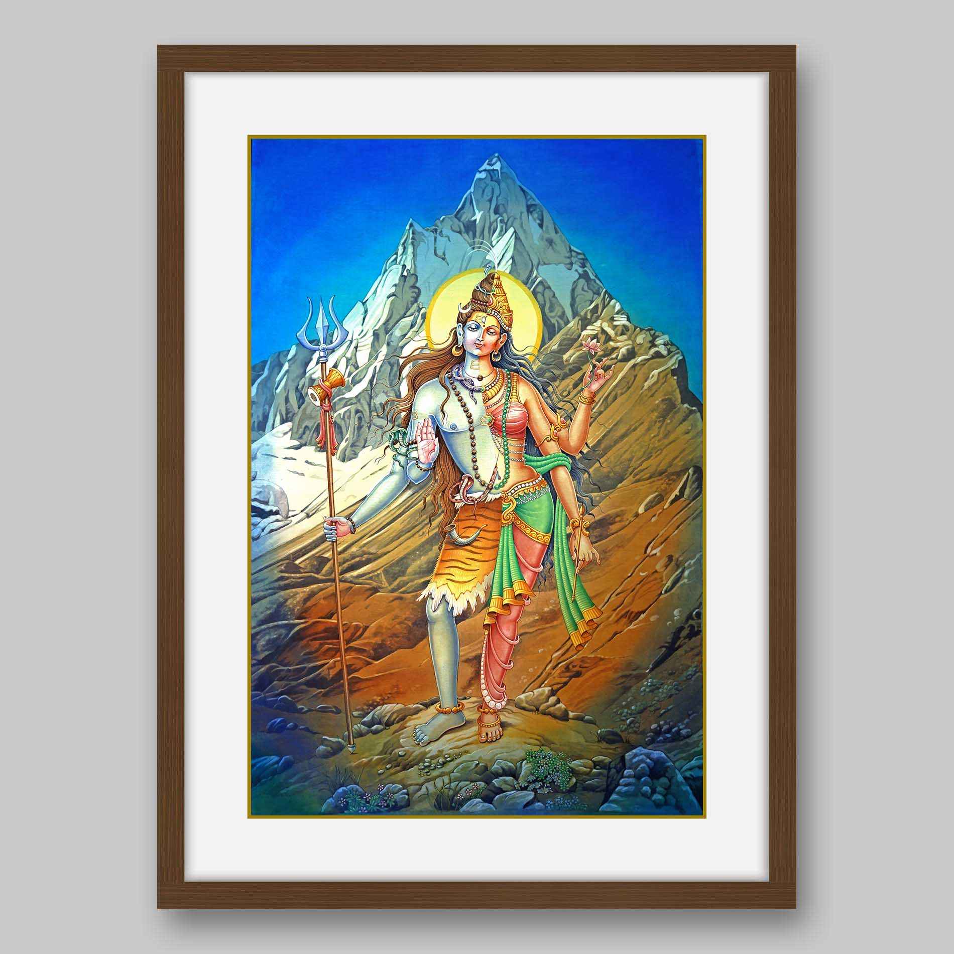 Ardhanarishwara – High Quality Print of Artwork by Pieter Weltevrede