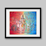 Ardhanarishwara – High Quality Print of Artwork by Pieter Weltevrede