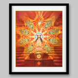 Brahma Granthi Yantra- High Quality Print of Artwork by Pieter Weltevrede - Home Decor