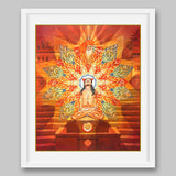 Brahma Granthi Yantra- High Quality Print of Artwork by Pieter Weltevrede - Home Decor