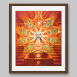 Brahma Granthi Yantra- High Quality Print of Artwork by Pieter Weltevrede - Home Decor