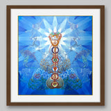 Seven Chakras – High Quality Print of Artwork by Pieter Weltevrede - Sagar World
