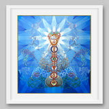 Seven Chakras – High Quality Print of Artwork by Pieter Weltevrede - Sagar World