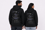 Vishakha Nakshatra Hoodie – Vedic Astrology Inspired Unisex Cotton hoodie Spiritual Minimalist Wear