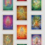 Dashavatar Art Print Set – The Ten Avatars of Vishnu High-Quality Art Prints by Pieter Weltevrede