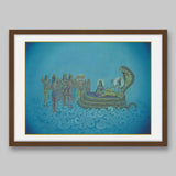 Devas appealing to God, Vishnu – High Quality Print of Artwork by Pieter Weltevrede