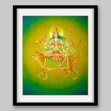Durga - High Quality Print of Artwork by Pieter Weltevrede