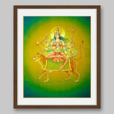 Durga - High Quality Print of Artwork by Pieter Weltevrede