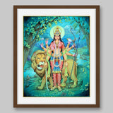 Durga - High Quality Print of Artwork by Pieter Weltevrede