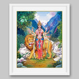Durga -High Quality Print of Artwork by Pieter Weltevrede