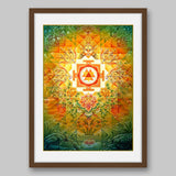 Durga Yantra -High Quality Print of Artwork by Pieter Weltevrede - Home Decor