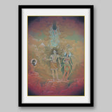 Bhagirath praying to Hindu God, Shiva – High Quality Print of Artwork by Pieter Weltevrede