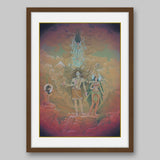 Bhagirath praying to Hindu God, Shiva – High Quality Print of Artwork by Pieter Weltevrede