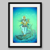 Ganga - High Quality Print of Artwork by Pieter Weltevrede