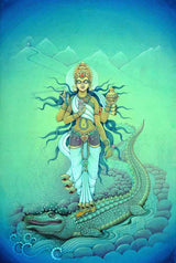 Ganga - High Quality Print of Artwork by Pieter Weltevrede