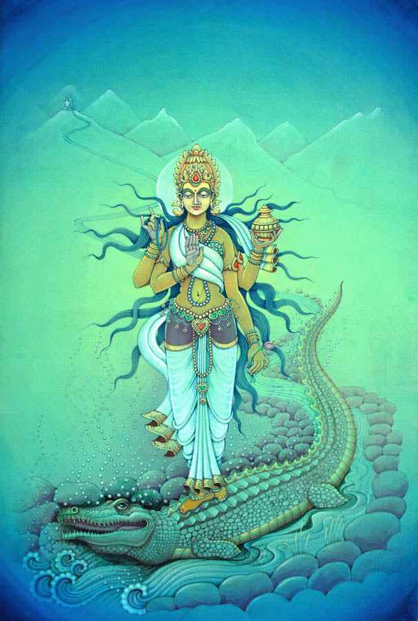 Ganga - High Quality Print of Artwork by Pieter Weltevrede