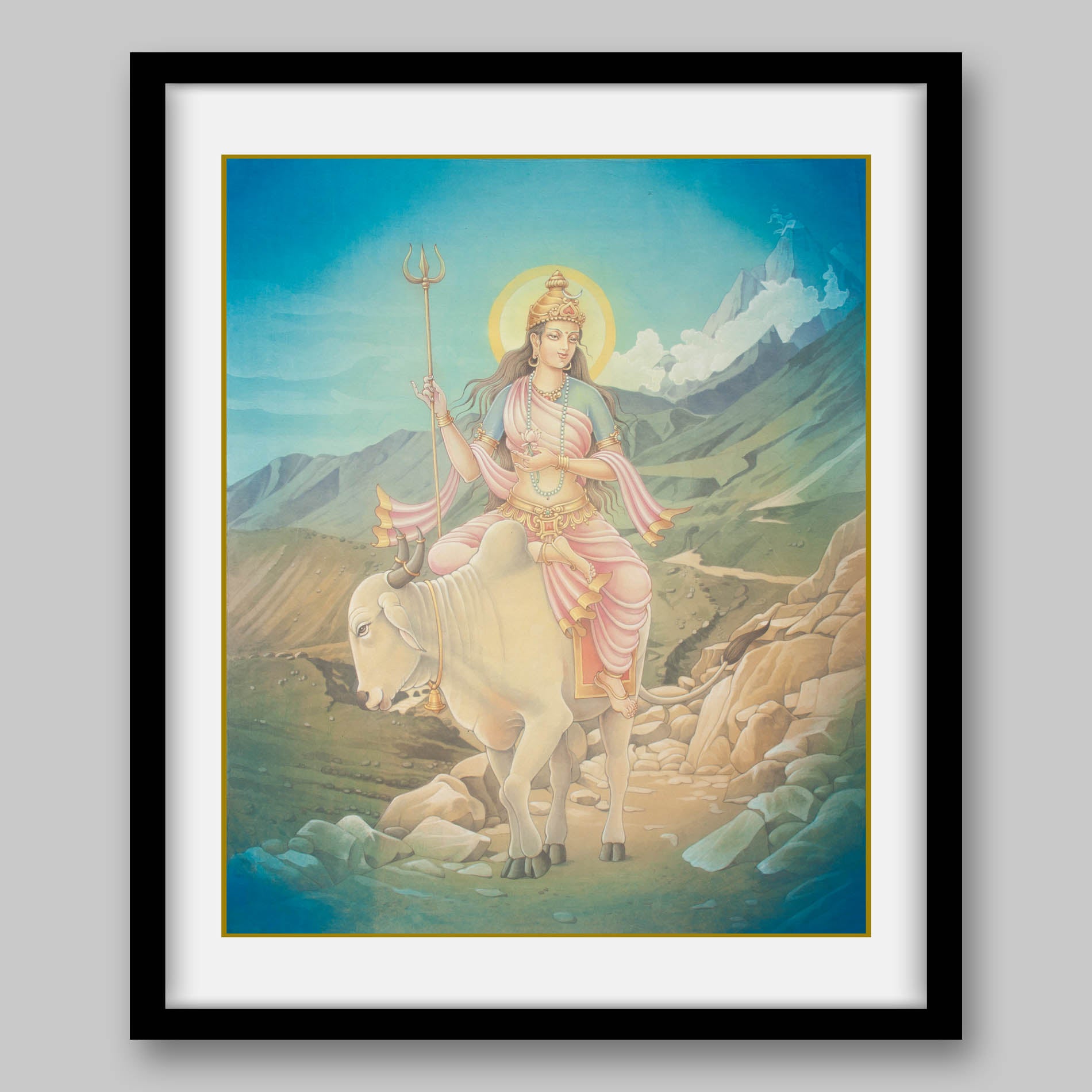 Shailaputri – High Quality Print of Artwork by Pieter Weltevrede - Sagar World