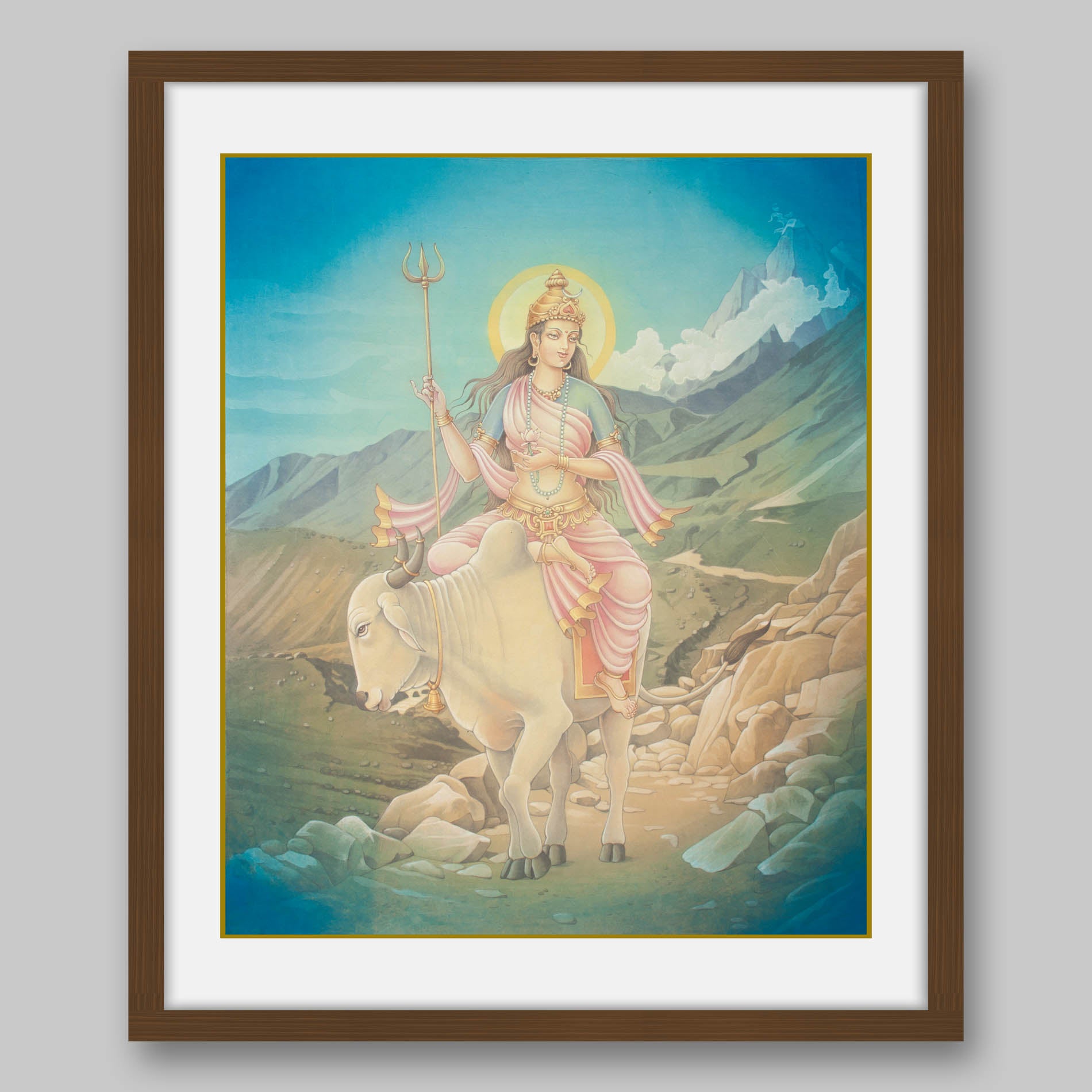 Shailaputri – High Quality Print of Artwork by Pieter Weltevrede - Sagar World