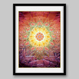 Gayatri Yantra -High Quality Print of Artwork by Pieter Weltevrede