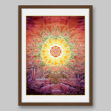 Gayatri Yantra -High Quality Print of Artwork by Pieter Weltevrede
