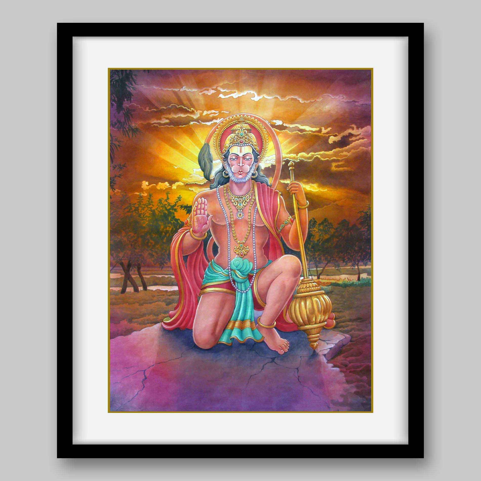 Hanuman – High Quality Print of Artwork by Pieter Weltevrede