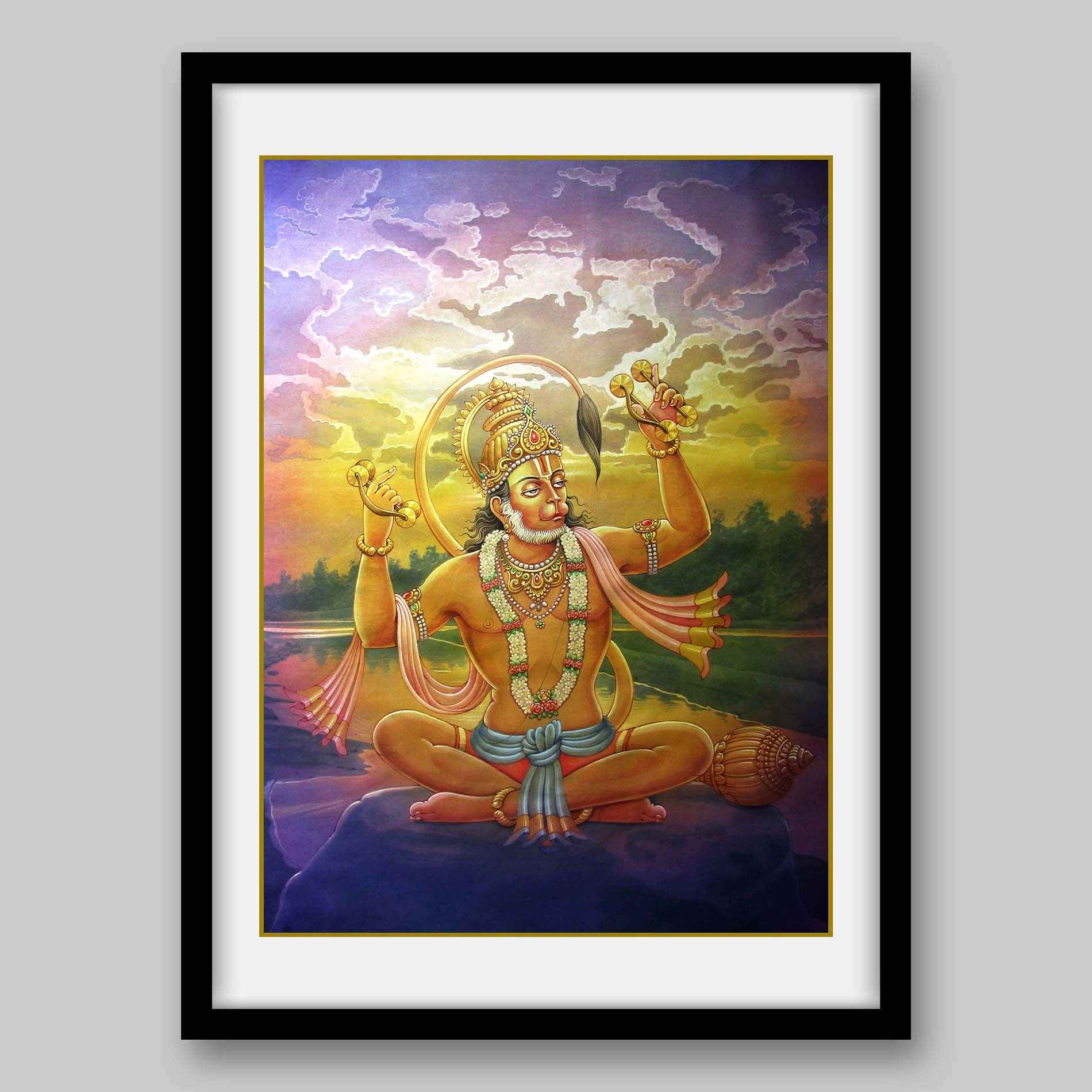 Hanuman – High Quality Print of Artwork by Pieter Weltevrede