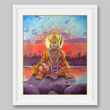 Hanuman – High Quality Print of Artwork by Pieter Weltevrede