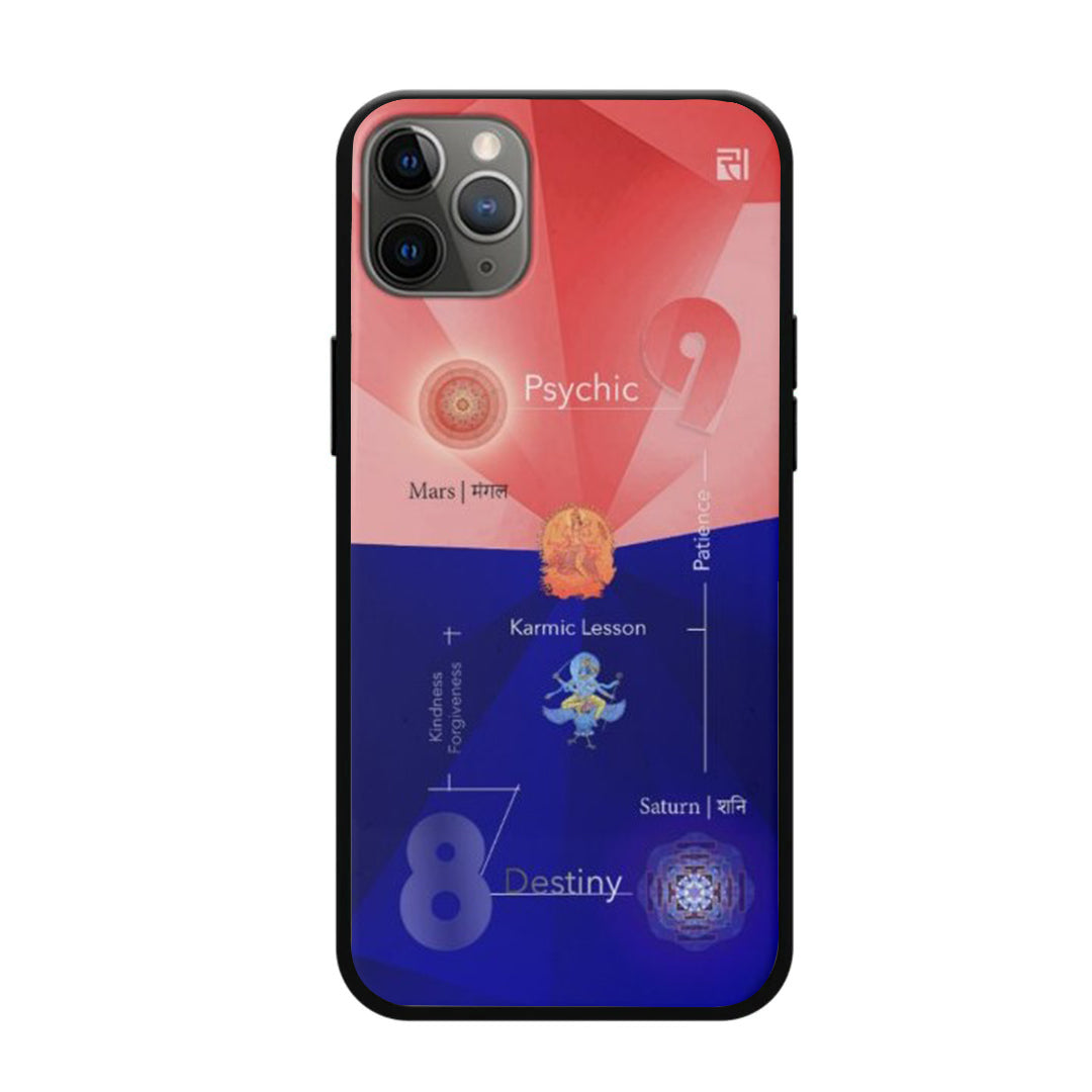 Psychic Number 9 Destiny Number 8 – Mobile Cover - Sagar World