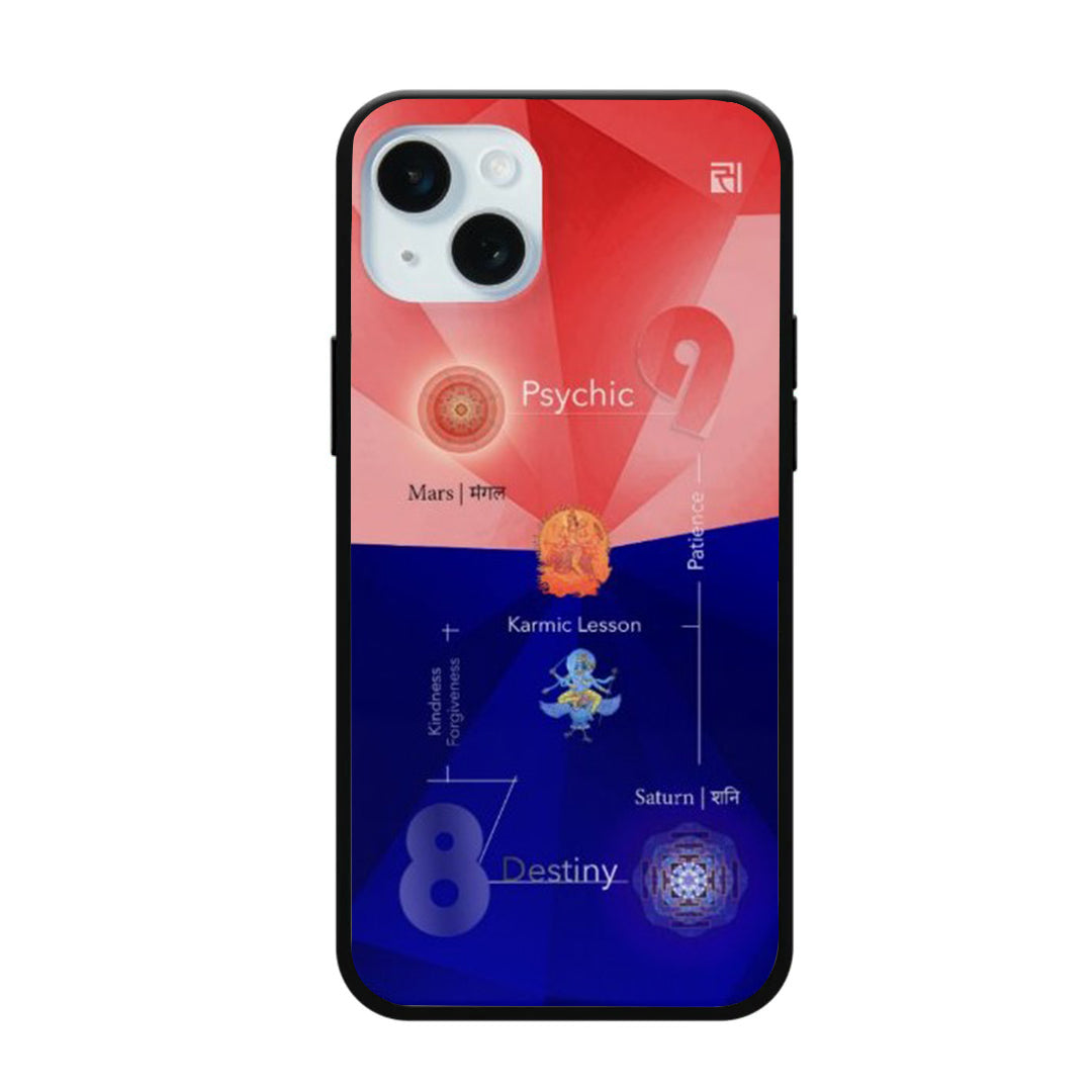 Psychic Number 9 Destiny Number 8 – Mobile Cover - Sagar World