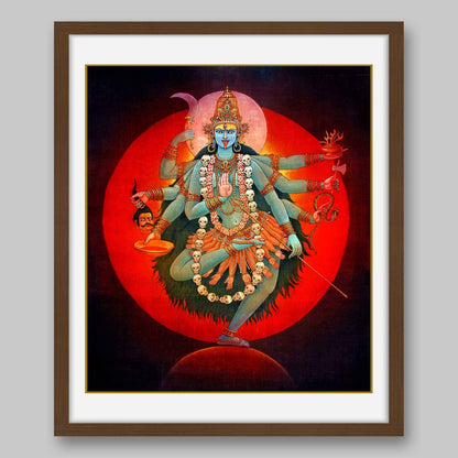 Kali - High Quality Print of Artwork by Pieter Weltevrede